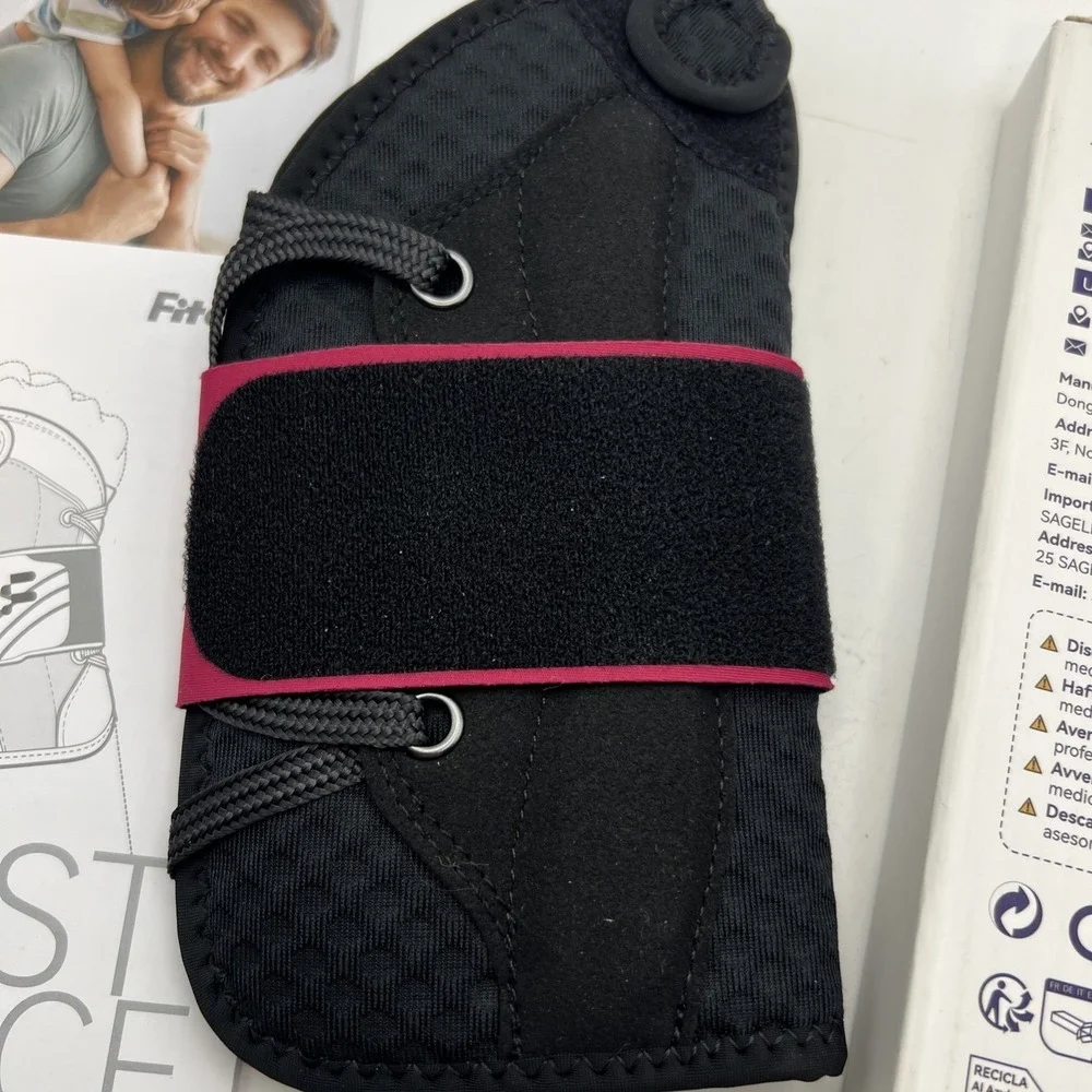 Fitomo Wrist Brace Left Hand, Small -  for Mild Carpal Tunnel Tendonitis WB01